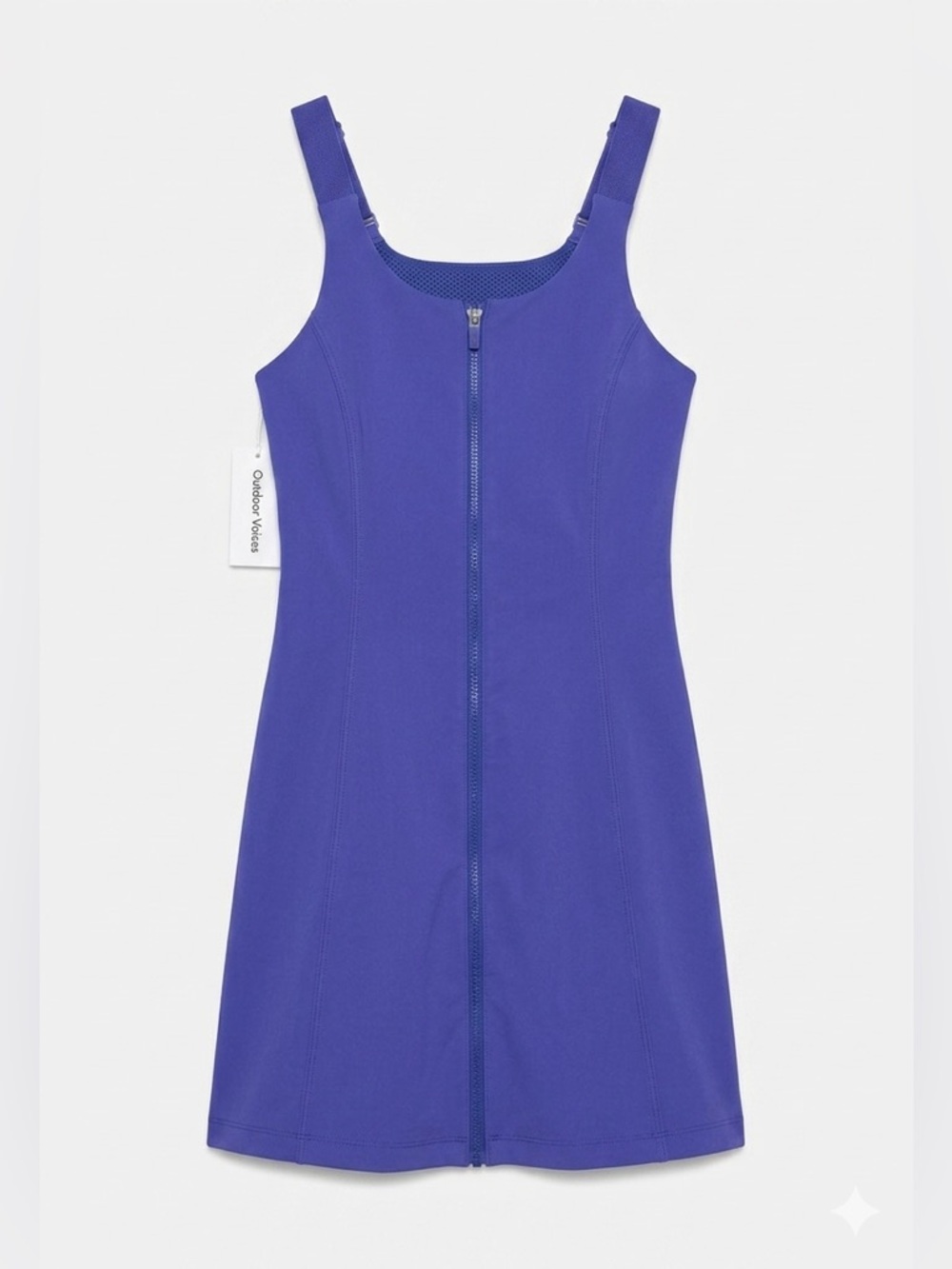 Outdoor Voices Powerhouse Dress Blue S/M NWT High Support Activewear